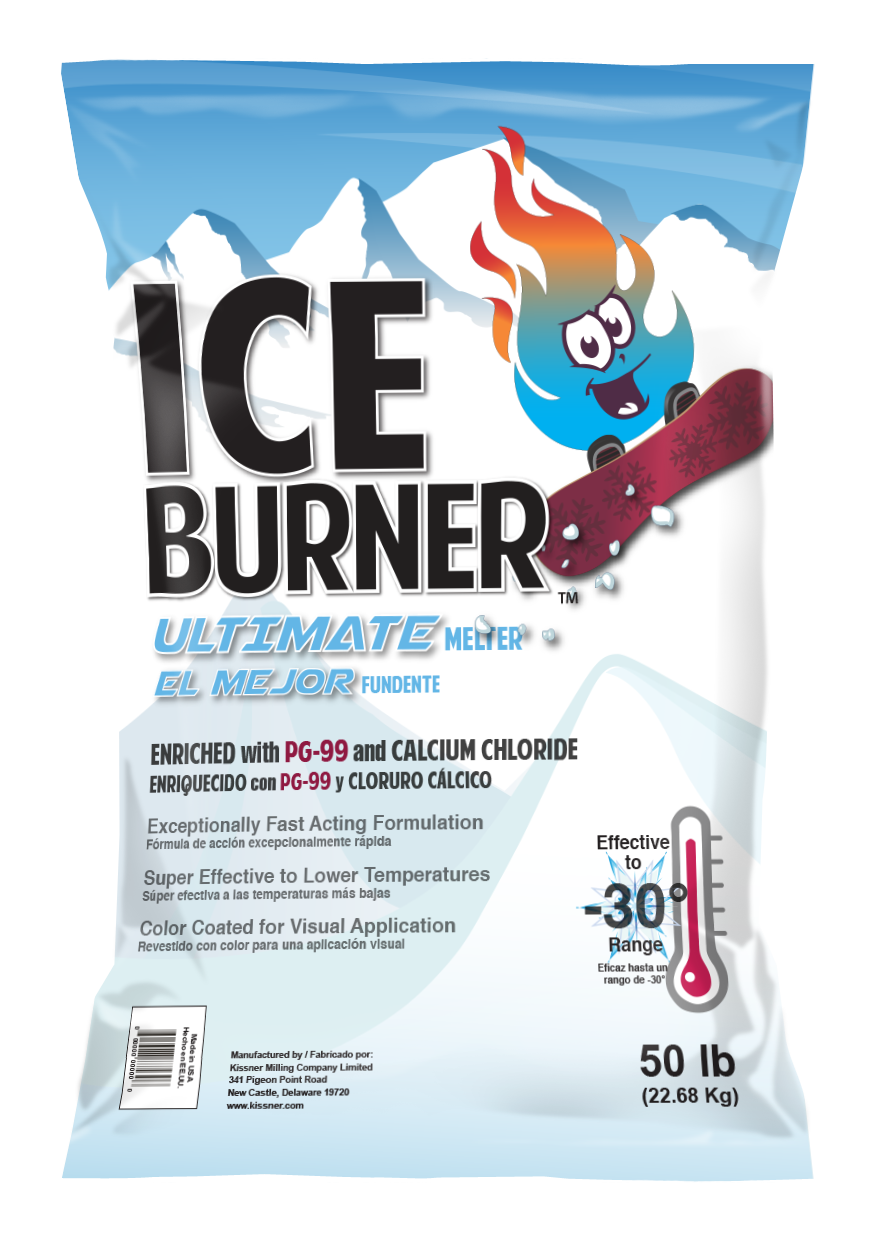 Ice Burner Ultimate Ice Melter Distributor Salt Supplier KISSNER
